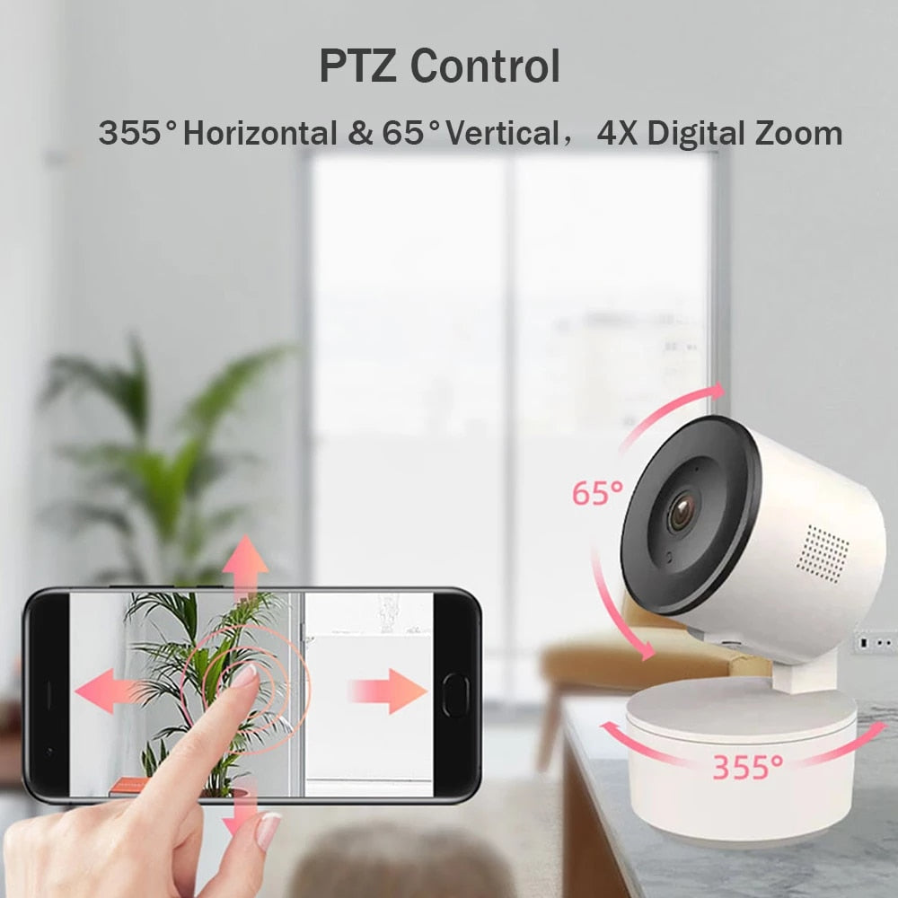 Smart WiFi 3MP IP Camera Security Rilevamento automatico del movimento Citofono vocale