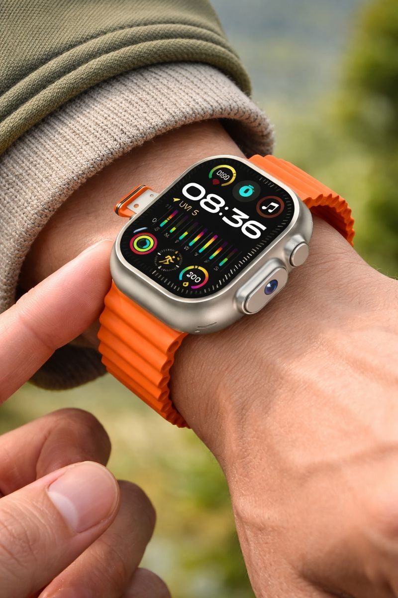 Smart Watch 4G Ultra Sim 4G con Slot SIM, Chiamate Autonome, Fotocamera, Fitness Tracker e Display Touch